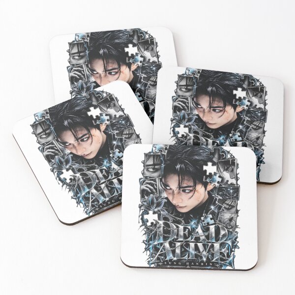 Item preview, Sung Hanbin DEAD ALIVE Broken Glass Effect | Dark Fan Art designed and sold by Valeree Store.