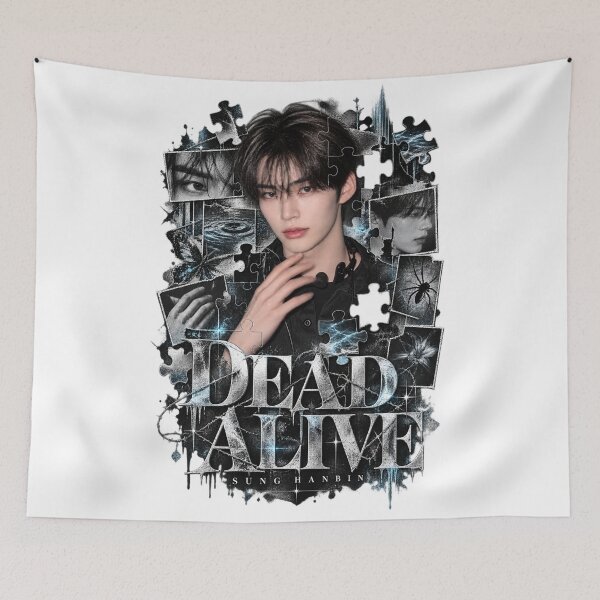 Item preview, Sung Hanbin DEAD ALIVE Vintage Grunge | Dark Kpop Artwork designed and sold by Valeree Store.