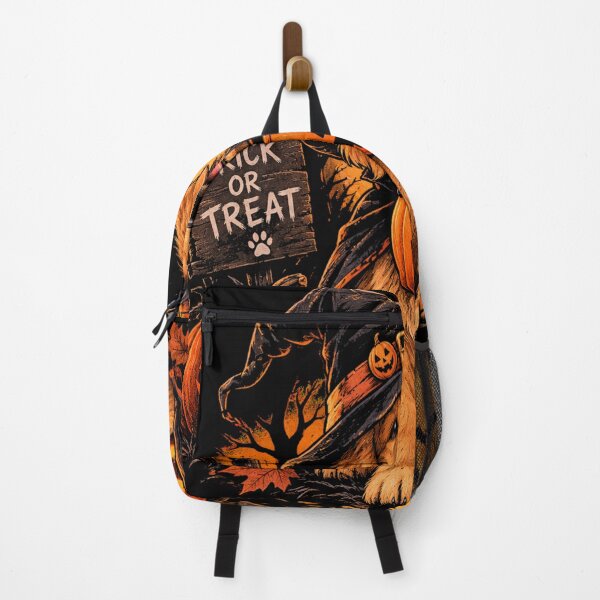Item preview, Halloween Witch Golden Retriever - Cute Spooky Dog Pumpkin Bucket designed and sold by GenZFashion000.