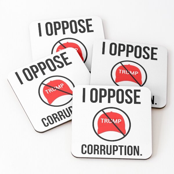 Item preview, I oppose corruption. designed and sold by Rachel the Artist .