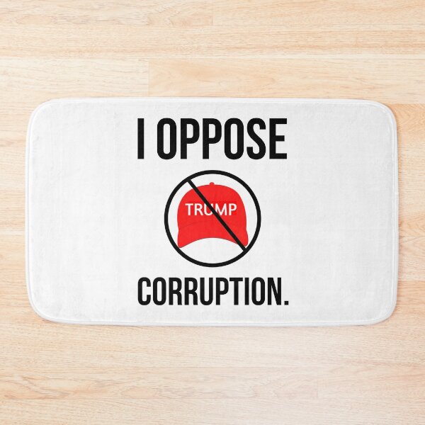 Item preview, I oppose corruption. designed and sold by Rachel the Artist .