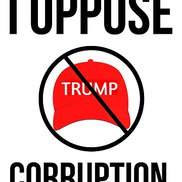 Artwork thumbnail, I oppose corruption. by Rachel the Artist