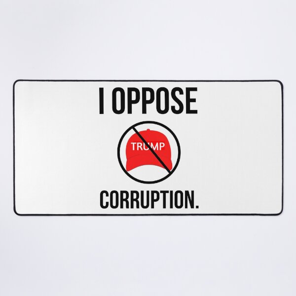 Item preview, I oppose corruption. designed and sold by Rachel the Artist .