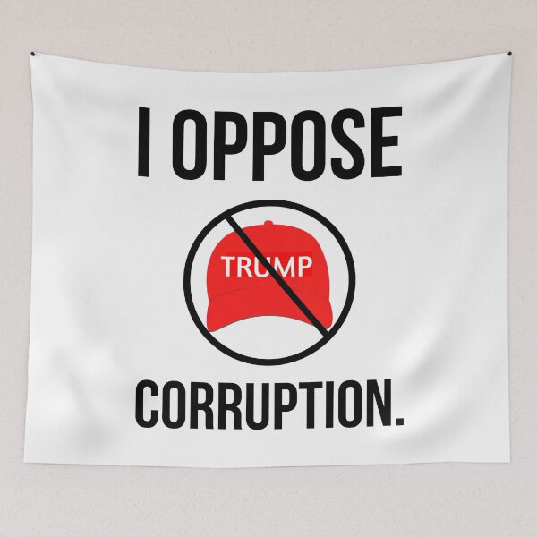 Item preview, I oppose corruption. designed and sold by Rachel the Artist .