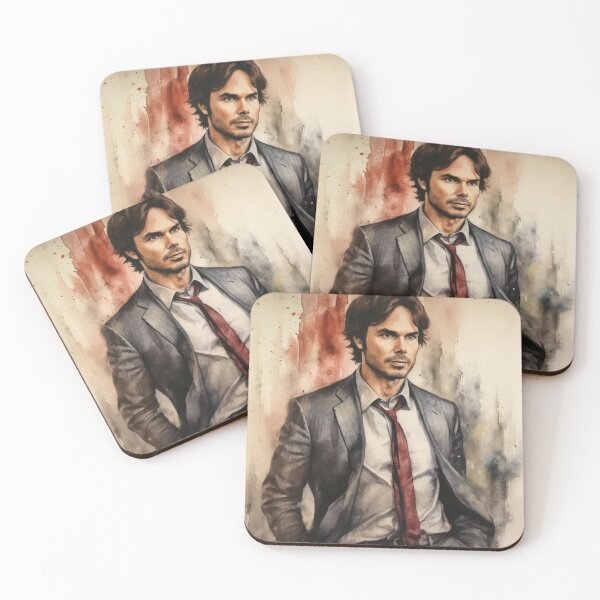 Item preview, Ian Somerhalder Watercolor designed and sold by Solace Sparkles.