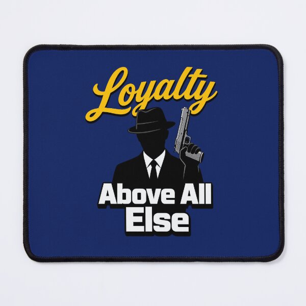 Item preview, Loyalty Above All Else Gangster Silhouette designed and sold by debrasande.