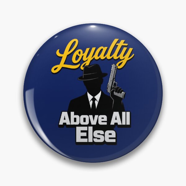 Item preview, Loyalty Above All Else Gangster Silhouette designed and sold by debrasande.