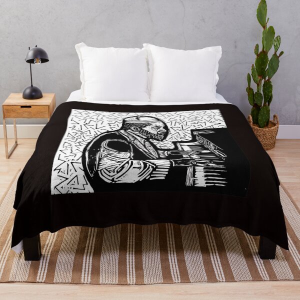Item preview, Monochrome Piano Player Art designed and sold by VeiledEcho.