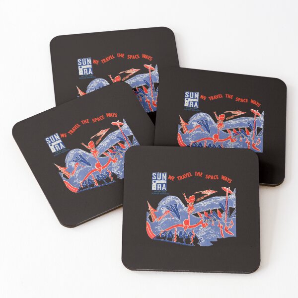 Item preview, Sun Ra Space Ways Retro Cosmic Jazz Art designed and sold by VeiledEcho.