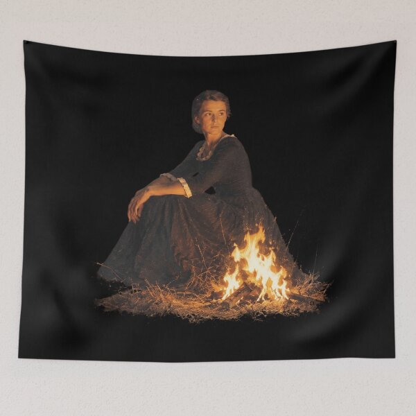 Item preview, Lady On Fire Portrait designed and sold by RayneBarron.