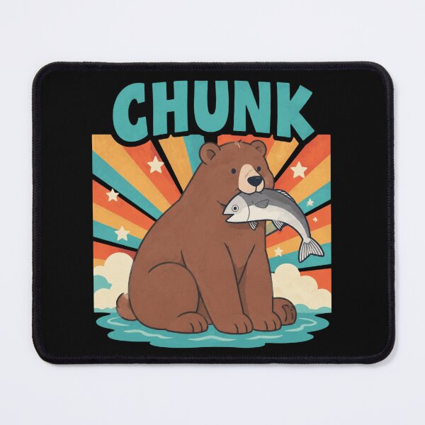 Item preview, Chunk Bear Fishing designed and sold by CallistoPonte.