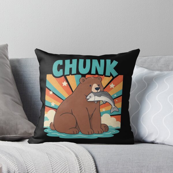 Item preview, Chunk Bear Fishing designed and sold by CallistoPonte.