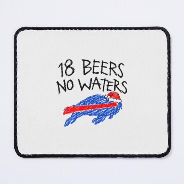 Item preview, 18-Beers-No-Waters-Bills Santa Hat Christmas Funny  designed and sold by PrestonoPrescot.