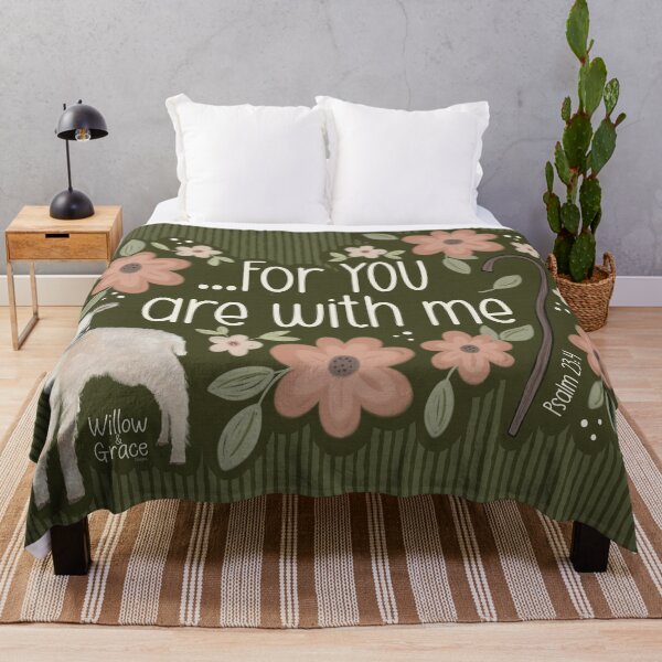 Item preview, For you are with me - psalm 23:4 designed and sold by Willow & Grace Designs.