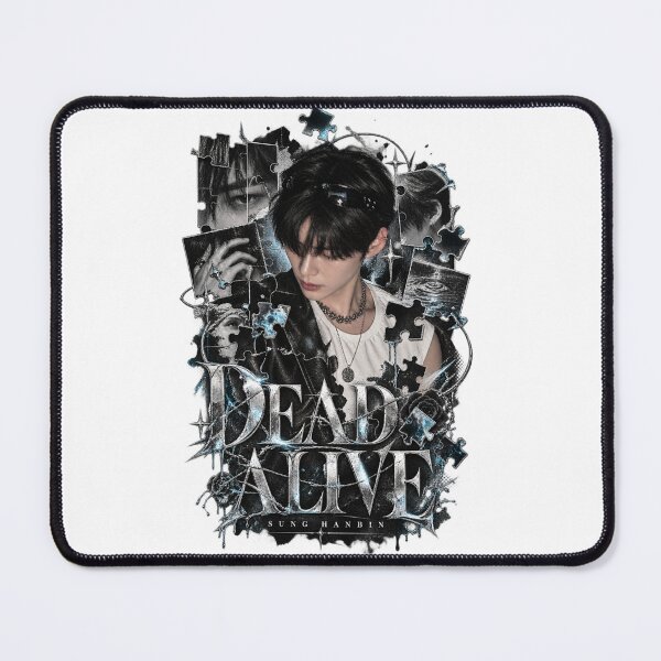 Item preview, Sung Hanbin DEAD ALIVE Black Red Collage | Retro Graphic designed and sold by Valeree Store.