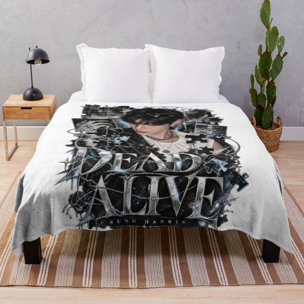Item preview, Sung Hanbin DEAD ALIVE Black Red Collage | Retro Graphic designed and sold by Valeree Store.