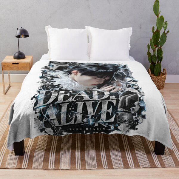 Item preview, Sung Hanbin DEAD ALIVE Distressed Graphic | Punk Aesthetic designed and sold by Valeree Store.