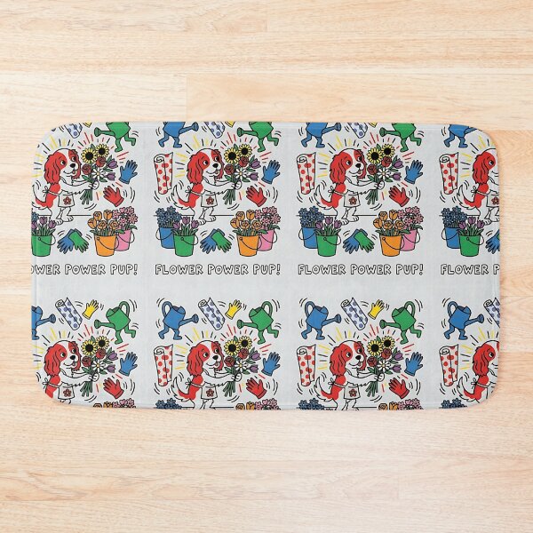 Item preview, Cavalier Spaniel Flower Shop designed and sold by PictoVibe.