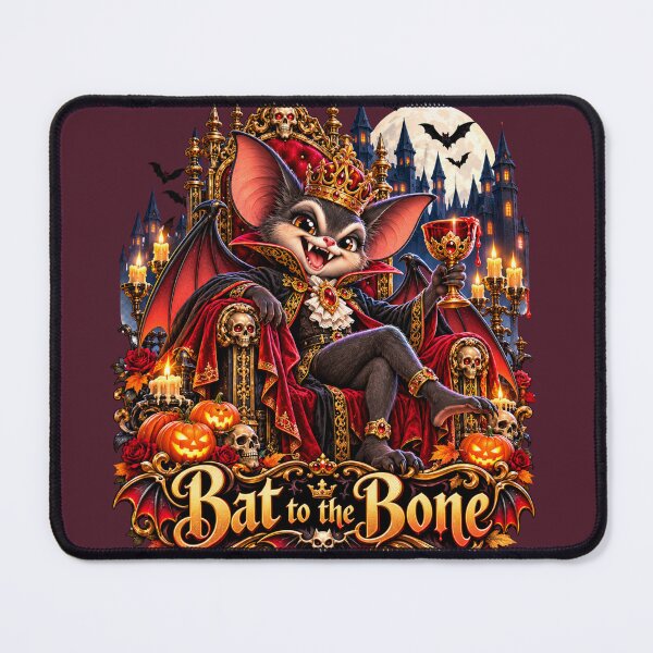 Item preview, Bat to the Bone – Cute Vampire Bat Halloween designed and sold by DreamyPixStudio.