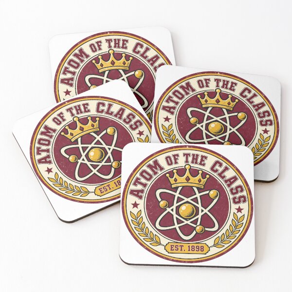 Item preview, Atom of the Class – Vintage Collegiate Science Pun – Chemistry Teacher & Student Tee designed and sold by bobscraze.
