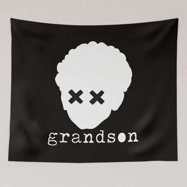 Item preview, Grandson Silhouette Afro X Eyes designed and sold by Fractured-Muse.