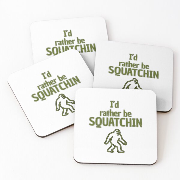 Item preview, I'd Rather Be Squatchin - Vintage Cryptid Wilderness Explorer designed and sold by Nerdventure.