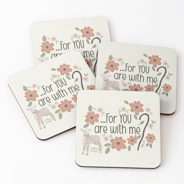 Item preview, For you are with me - psalm 23:4 designed and sold by Willow & Grace Designs.