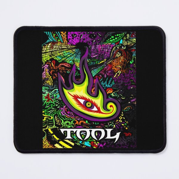 Item preview, Psychedelic Flaming Eye Tool Band Art designed and sold by Fractured-Muse.