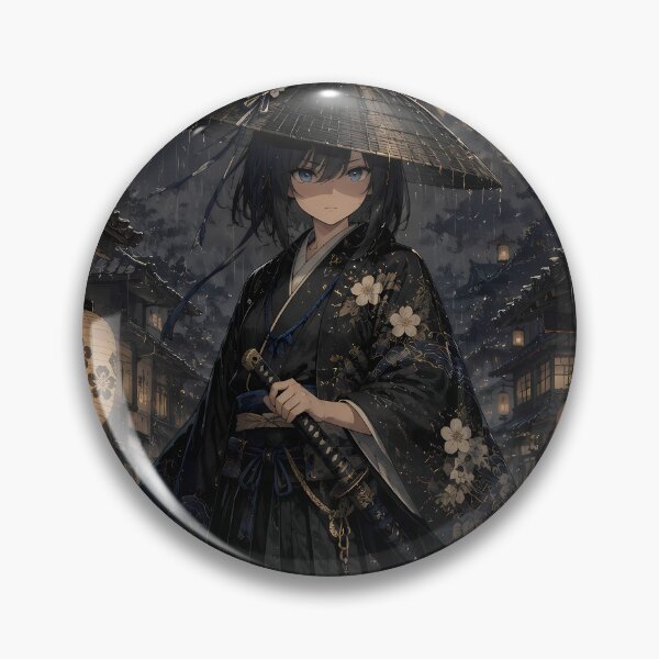 Item preview, Eishin Flash Uma Musume Rainy Moonlit Samurai Street designed and sold by mildaclairmo.