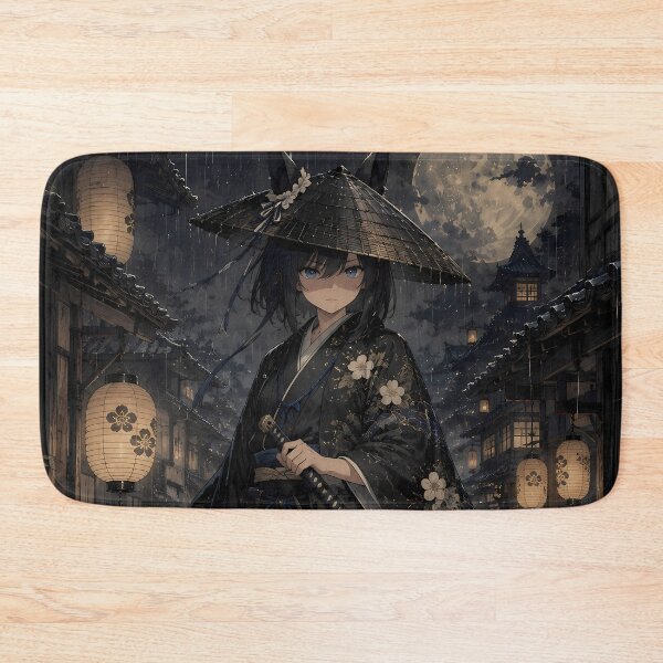 Item preview, Eishin Flash Uma Musume Rainy Moonlit Samurai Street designed and sold by mildaclairmo.