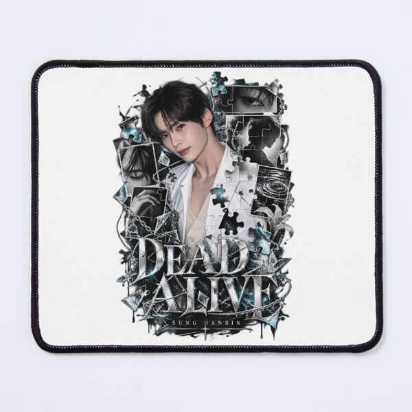 Item preview, Sung Hanbin DEAD ALIVE Distressed Print | Gothic Streetwear designed and sold by Valeree Store.