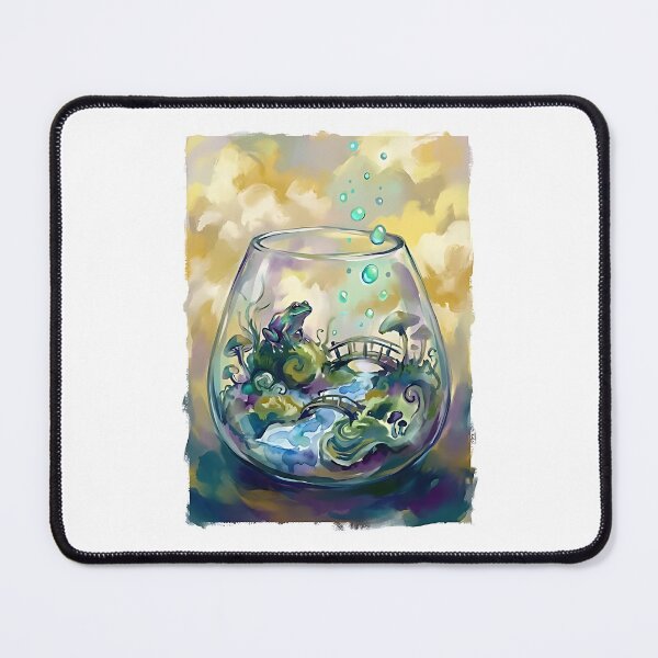 Item preview, Poison Dart Frog Terrarium Garden designed and sold by PictoVibe.