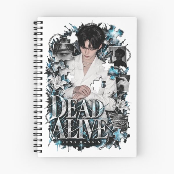 Item preview,  Sung Hanbin DEAD ALIVE Retro Gothic Art | Grunge Streetwear designed and sold by Valeree Store.
