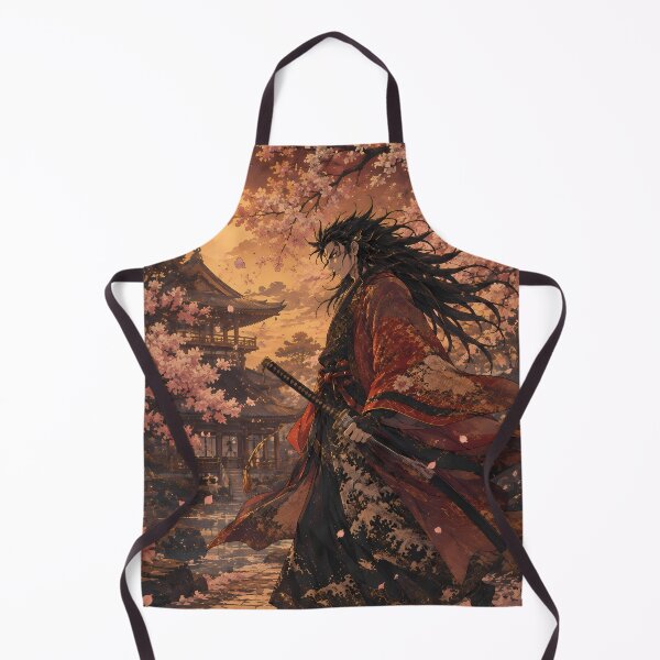 Item preview, Tahomaru Dororo Cherry Blossom Sunset Samurai designed and sold by mildaclairmo.