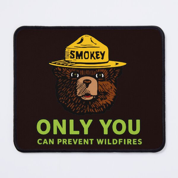 Item preview, Smokey Bear Only You Prevent Wildfires designed and sold by ThoughtPatch.