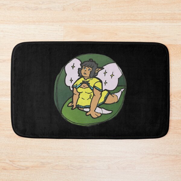 Item preview, Fairy Resting on Leaf Cute Magical Pixie Art designed and sold by VroynessAppar.