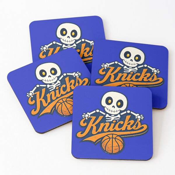 Item preview, New York Knicks Skeleton Basketball Halloween designed and sold by Epicfunchart.