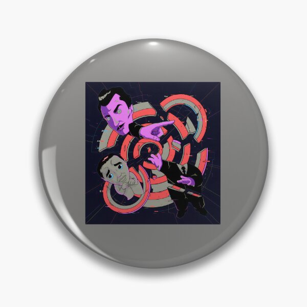 Item preview, Hypnotic Spiral Duo Pop Art Tee-19 designed and sold by LISAGOUGH.