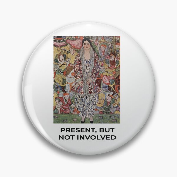 Item preview, Portrait of Friederike Maria Beer by Gustav Klimt - Present, But Not Involved designed and sold by lijoy.