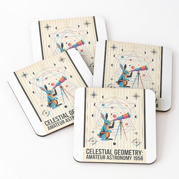 Item preview, Dutch Rabbit Stargazing Astronomer designed and sold by PictoVibe.