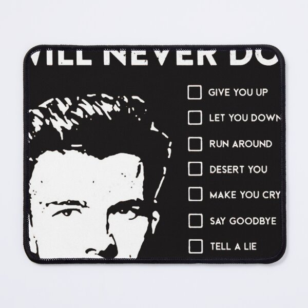 Item preview, Things Rick Astley Will Never Do designed and sold by CathyWalker6.