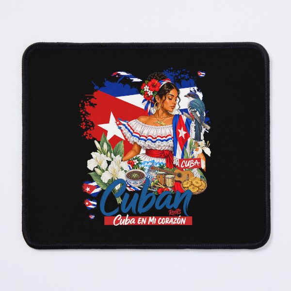 Item preview, Cuba En Mi Corazón Cuban Pride Heritage Woman designed and sold by barrycantre11.