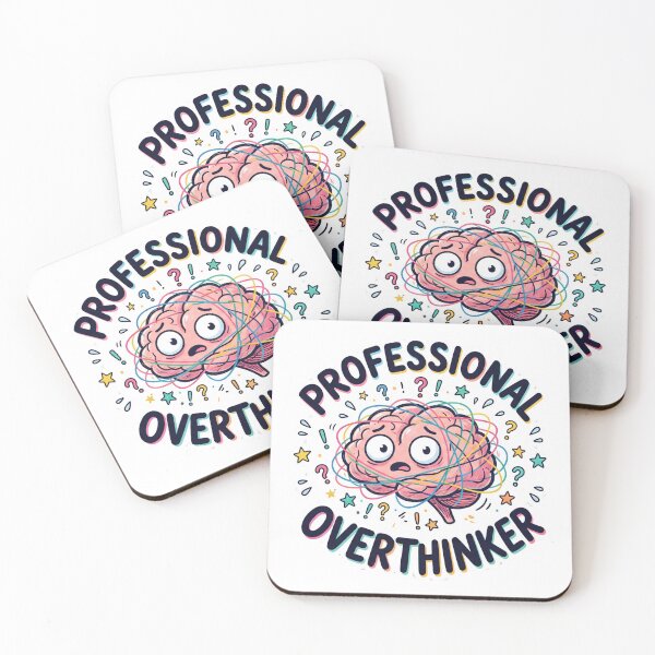 Item preview, Professional overthinker designed and sold by DigitalDreamStudio.