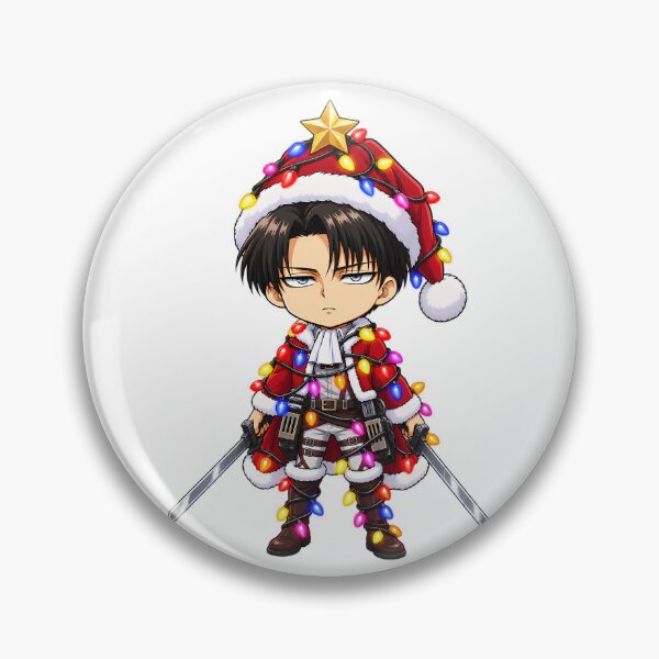 Item preview, Levi Ackerman Attack on Titan Christmas Tangled Lights designed and sold by mildaclairmo.