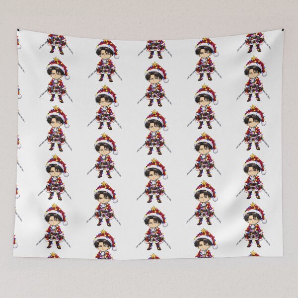 Item preview, Levi Ackerman Attack on Titan Christmas Tangled Lights designed and sold by mildaclairmo.
