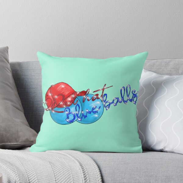 Item preview, Red Hat, Blue Balls designed and sold by The Mookinwood Trader.