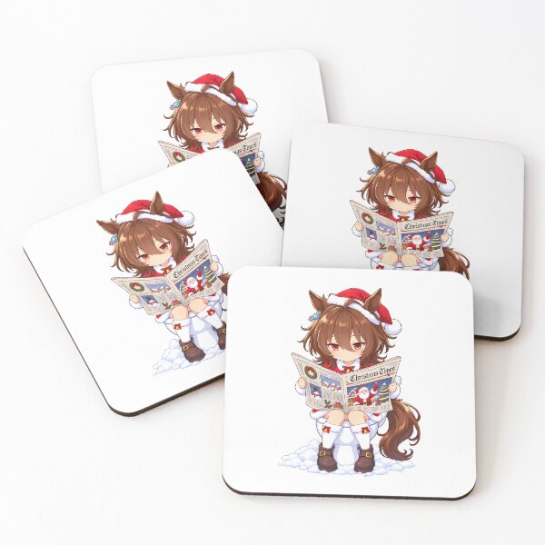 Item preview, Agnes Tachyon Uma Musume Christmas Newspaper Humor designed and sold by mildaclairmo.