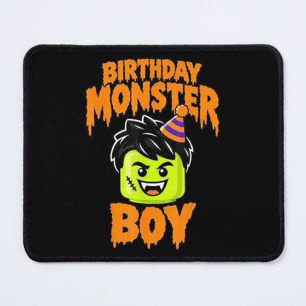 Item preview, Building Blocks Head Bricks Halloween Birthday Monster Boy  designed and sold by Denenberg Jardel.