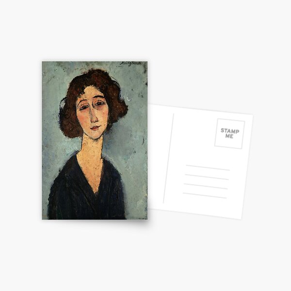 Item preview, Amedeo Modigliani "Young woman (TOTOTE DE LA GAÎTÉ)" designed and sold by Alexandra Dahl.