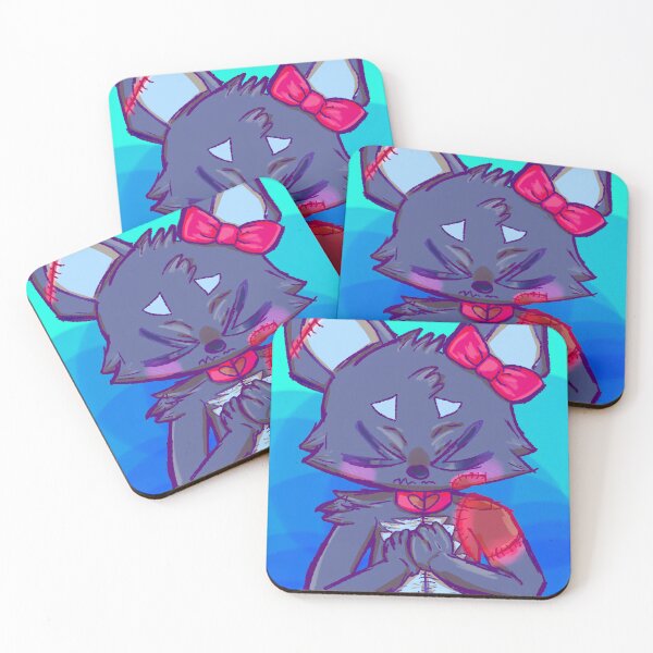 Item preview, Stitched Heart Fox designed and sold by Roseu147.